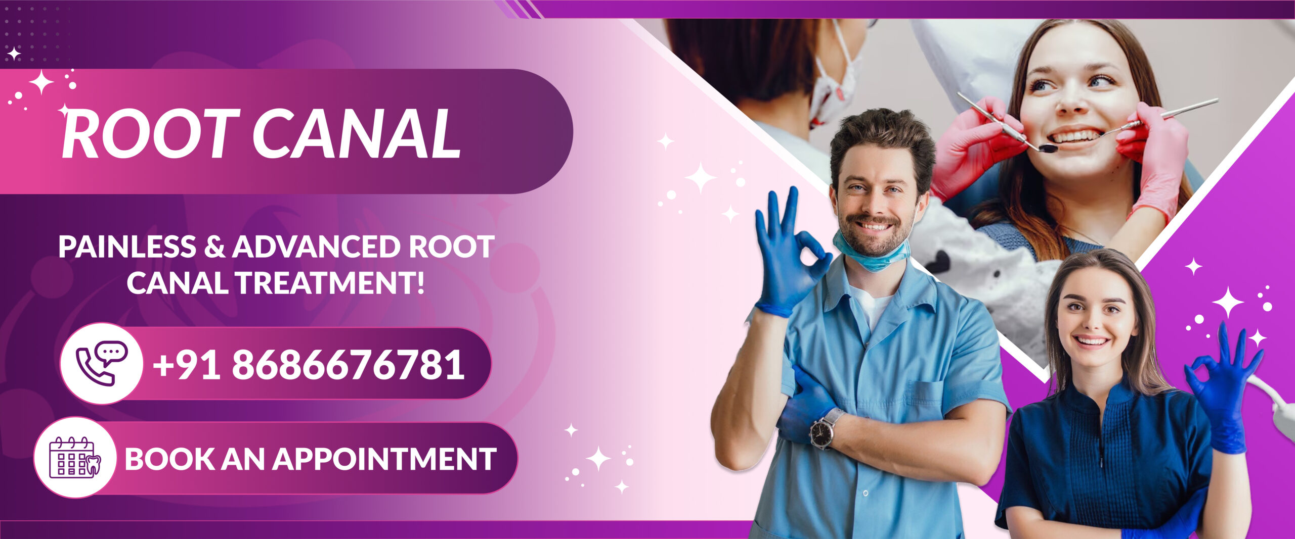 Painless Root Canal Treatment in Hyderabad | Galaxy Dental Care