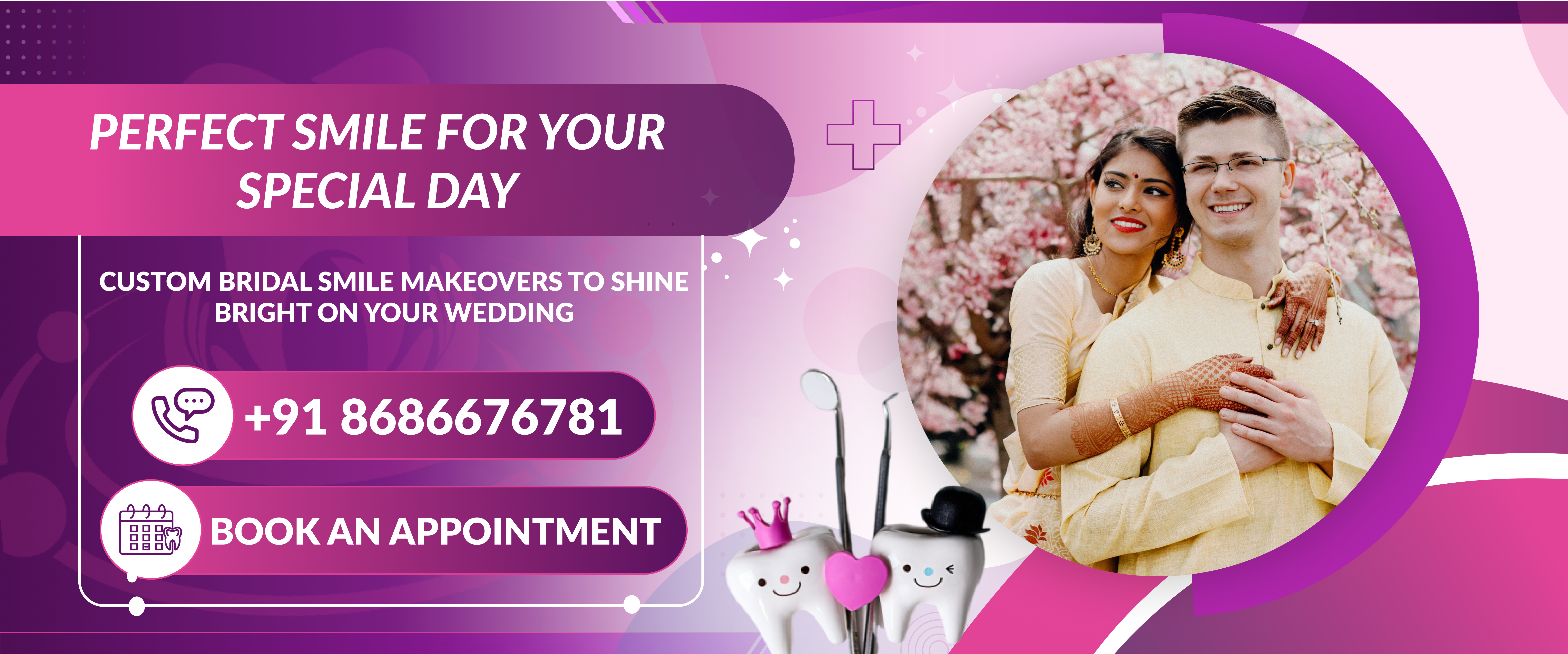 Bridal Smile Makeovers in Hyderabad Wedding Ready Smiles | Galaxy Dental Care.png