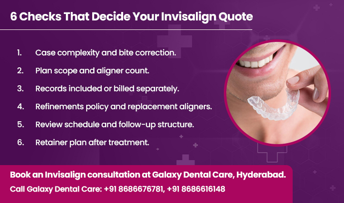 6 checks that decide your invisalign quote