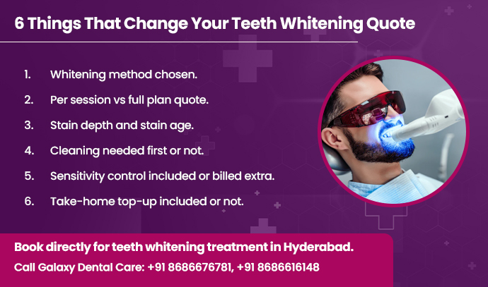 6 things that change your teeth whitening quote