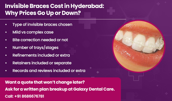 invisible braces cost