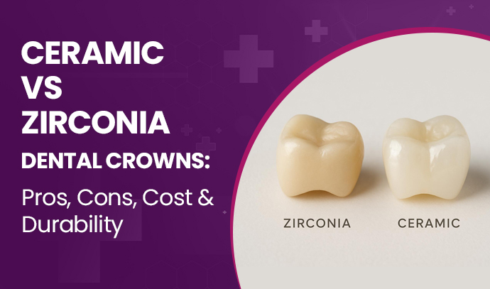 Ceramic vs Zirconia Dental Crowns: Pros, Cons, Cost & Durability