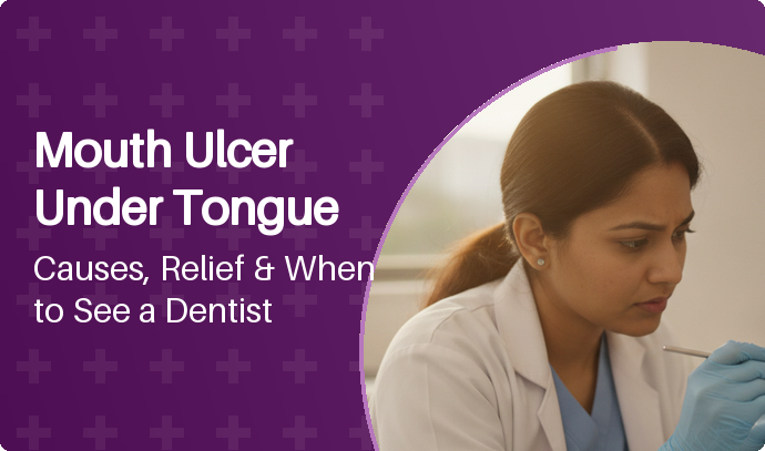Mouth Ulcer Under Tongue: Causes, Relief & When to See a Dentist
