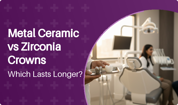 Metal Ceramic vs Zirconia Crowns: Which Lasts Longer?